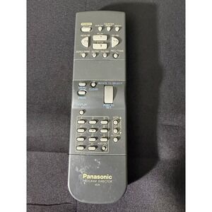 Panasonic VCR Remote Control OS Gray EUC VSQS1478 Program Director Jog Dial